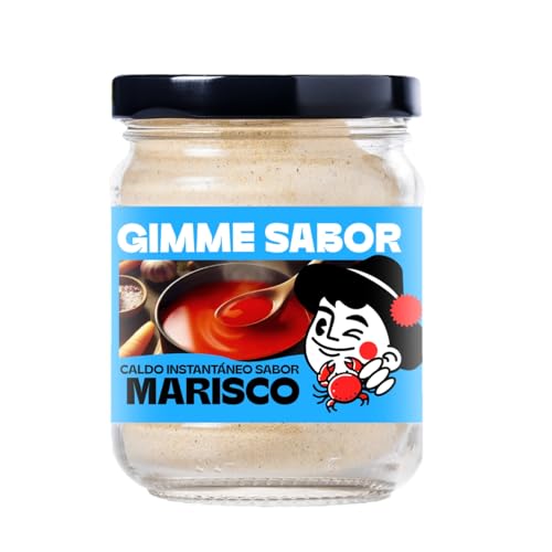 Gimme Sabor Caldo Vegetal sabor Marisco, Sin alérgenos ni glutamato