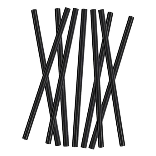 Mipcase Lot de 10 Crayons Marqueurs Spéciaux Multifonctions Noirs et Colorés pour Céramique et Verre, Stylos Légers Ergonomiques pour Artistes et Garçon et Filles, Peinture Créative