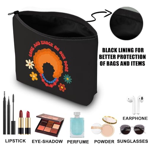 JNIAP Mrs.Roper Makeup Bag Mr Roper And Mrs Ropers Gifts Sitcom Inspired Zipper Bag(COME AND mb)3