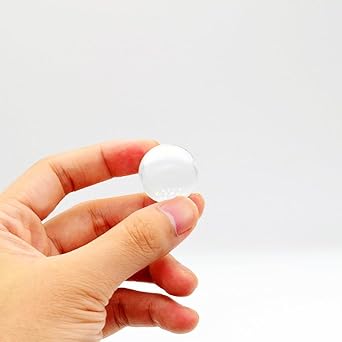 1 inch Solid Clear Acrylic Balls +/-0.005", Diameter 25mm Transparent PMMA Spheres 30