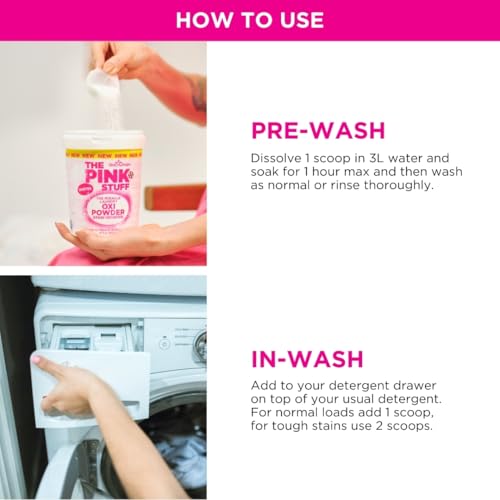 image for Stardrops - The Pink Stuff - The Miracle Laundry Oxi Powder Stain Remo