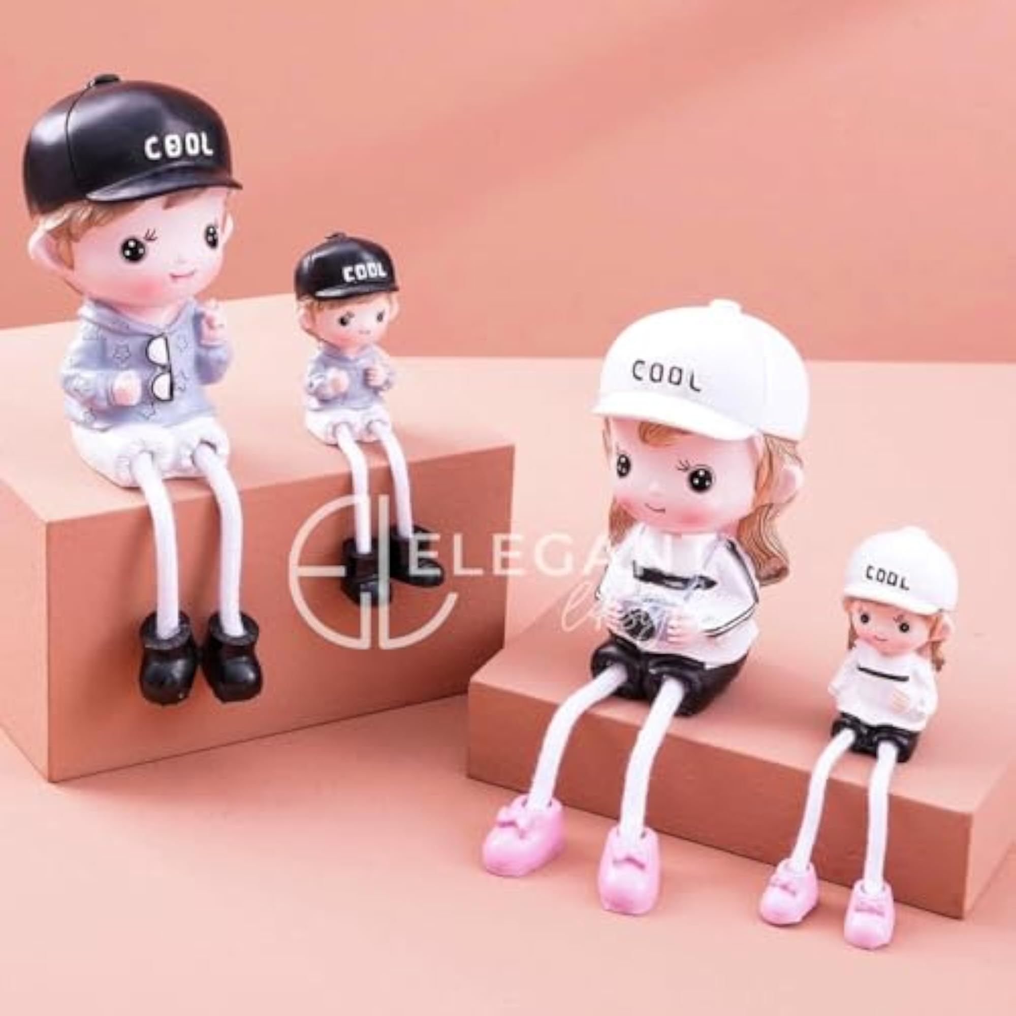Cute Couple Gift Set Decorative Showpiece for Home