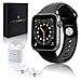Smartwatch Uomo Donna Orologio Digitale 2in 1 Con Auricolari Cuffie Bluetooth Wireless App Fitness Contapassi Cardiofrequenzimetro Da Polso Chiamate E WhatsApp Activity Tracker