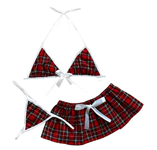 Nuisette sexy femme avec soutien-gorge et G-string assorti pour la nuit