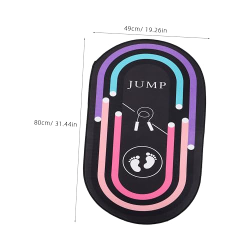 Tapete oval para salto amortiguador de impacto 31.5x19 pulgadas para ejercicio miniatura 2