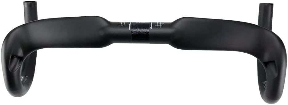RXL SL Bicycle Handlebar Drop Bar Road Bicycle Road Handlebar 42mm Handlebar 31.8 Flat Handlebar Road Bike T700 Carbon Ergonomic Design Carbon Road Bar for Cycling Handlebar Carbon Fiber