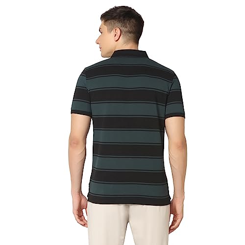 Image of Blackberrys Men's Striped Slim Fit T-Shirt