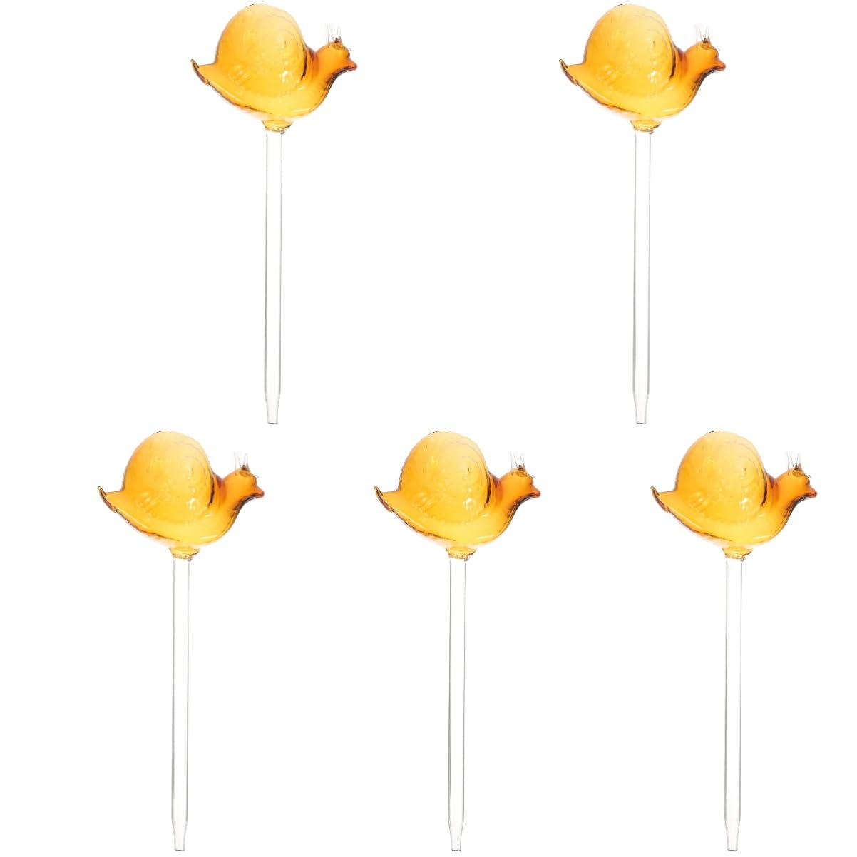 UKCOCO Dispositivo di Irrigazione Automatico da 5 Pezzi Dispositivo di Irrigazione Automatico Intelligente per Fiori Dispositivo di Irrigazione Automatico per Fiori in