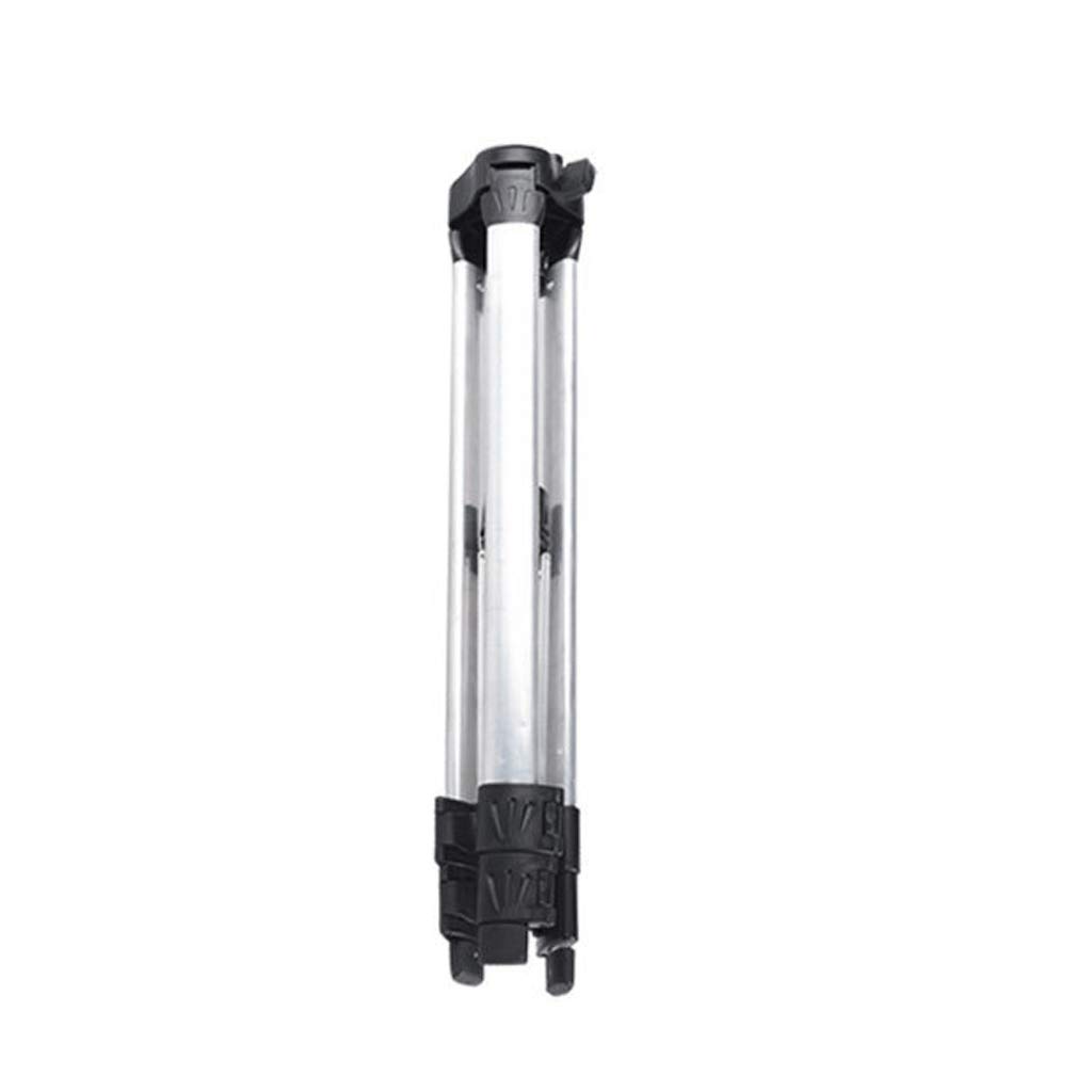 GUMEI Trípode 150cm Aluminio Carbono con Adaptador 5/8 para Nivel Láser Ajustable