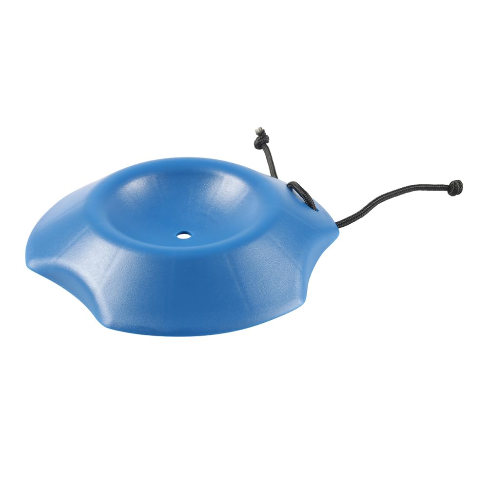 Liru RV Stopper Tongue Jack Wheel Dock Stabilizer Trailer Caster Chock Block PP Plastic Blue For RV, Trailer, Campers, ATV