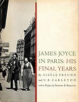 James Joyce in Paris: His final years B0006BN2YY Book Cover