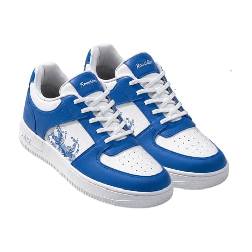 Image of Men's White-Red Casual Airmix Shoes | Premium Soft Cushion Sole | Lightweight Breathable Sneakers for Walking Office Travel College & Outdoor