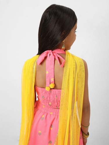 Image of Nautinati Girls Lehenga Choli Set