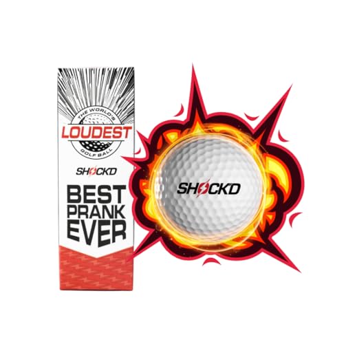 SHOCK'D GOLF BALLS - The World's Loudest Golf Ball -