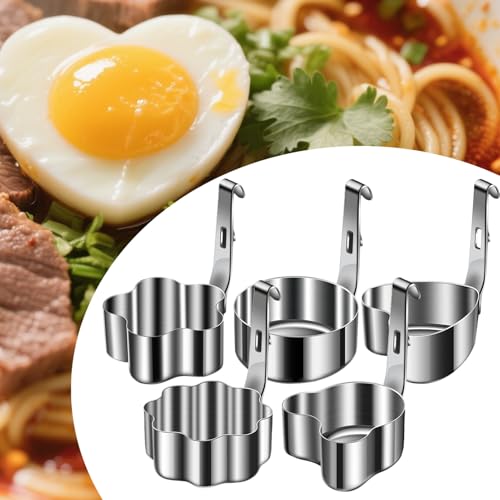 Molde para huevos con revestimiento fácil de limpiar pack de 5 unidades 4