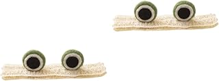 Toyvian 2 Peças Tiara De Olhos De Sapo Tiara De Sapo Tiara Infantil Tiara Infantil Para Crianças Laços De Cabelo Infantil Tiaras De Bebê Meninas Tiaras Tiara De Natal Tiara Elástica