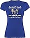 JGA Junggesellenabschied Frauen - Sie ist schwanger & heiratet - Wir Saufen Heute für sie mit - XXL - Royalblau - Verlobung - L191 - Tailliertes Tshirt für Damen und Frauen T-Shirt