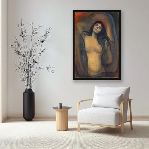 Impression sur toile Madonna 1894 Edvard Munch 50x75 cm