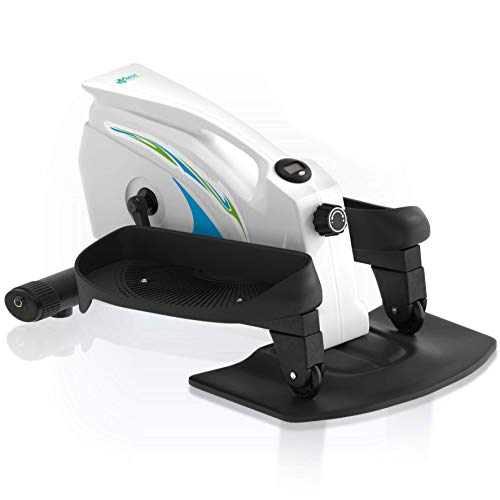 Under Desk Elliptical Exercise Trainer - Premium Compact Elliptical for Home or Office