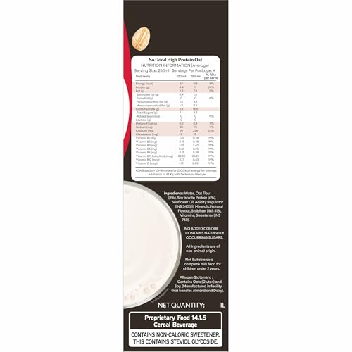 Image of So Good High Protein Oat Beverage 1ltr