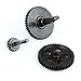 LCX Racing 1/24th RC Crawler Car Metal Transmission Gearbox Gears Set for Axial SCX24 Deadbolt JLU C10 B-17, Upgrades Parts Accessories