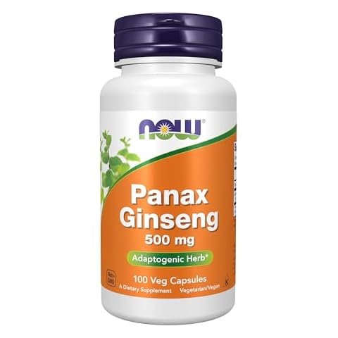 NOW Foods Panax Ginseng 500 mg Cover