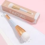 DUcare Manual Facial Cleansing Brush, 2-in-1 Skin Care face Brush Dual End Facial Manual Dual Face Wash Brush for Deep Pore Exfoliation Massaging - Image 4