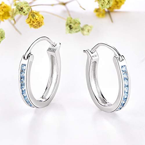 JO WISDOM Orecchini Cerchio Argento 925 Donna con