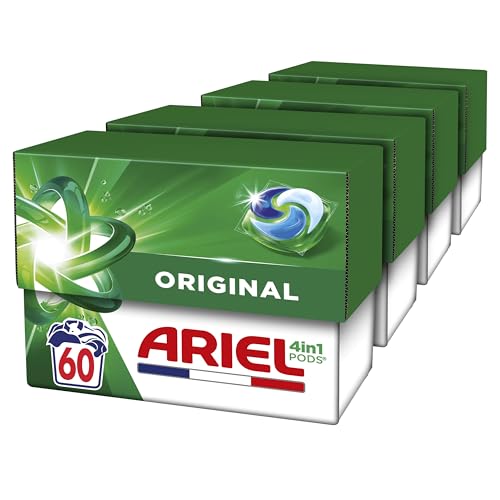 Lessive en capsule Ariel PODS 4en1 elimination impeccable des taches