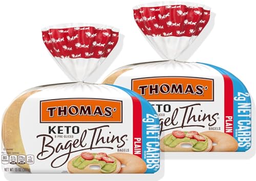 Thomas Keto Bagel Thins, 8 Count 13 Oz - (2 Pack)