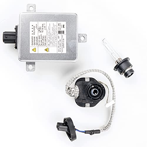 Xenon Headlight Ballast Control Unit W/D2S Bulb & Igniter Module Compatible With Acura Tl Mdx Rdx Tsx Honda Accord Cr Mazda 3 Cx, Replaces W3T19371 W3T16271 W3T20971 W3T15671 #TOP3