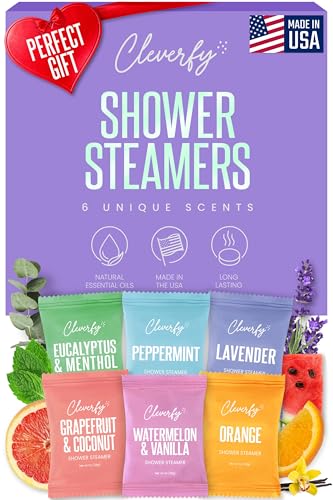 Cleverfy Shower Steamers Aromatherapy - Valentines Day Gifts for Her, Him, Women,...