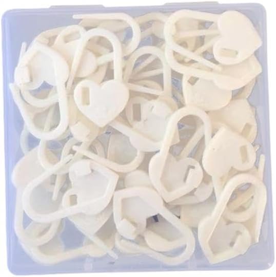 Sclmgo 6X 50pcs Stitch Clips Knitting Stitch Locking Pins