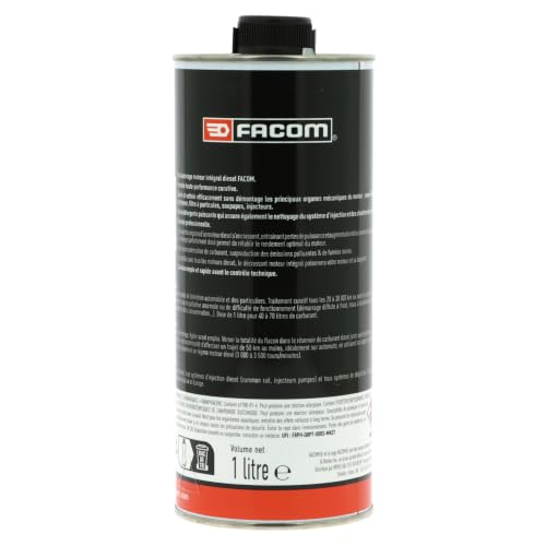 FACOM 006025 Décalaminage Moteur Intégral Diesel, décrassant moteur-CURATIF- Nettoyage vanne EGR, turbo, catalyseur et filtre à particules, 1L - 3