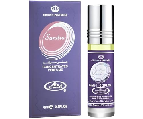 Sandra - 6ml (.2oz) Roll-on Perfume Oil by Al-Rehab (Box of 6)