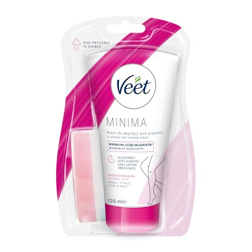 Veet Silk & Fresh Haarentfernungs-Creme für normale Haut, 1 Stk (135 ml)