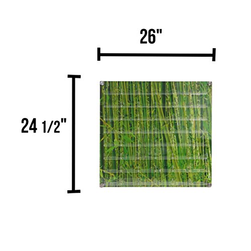 Source One 48-Pocket Wall Mount Business Card Holder (Bamboo) #TOP3