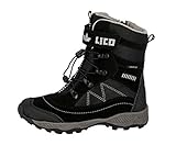 Lico Unisex Kinder Sundsvall Vs Schneestiefel, Schwarz Grau, 36 EU
