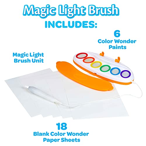 CRAYOLA Color Wonder Mess-Free Magic Light Brush,Ink Color-Multicolor