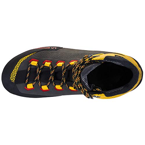 Foto von LA SPORTIVA M Trango Tech Leather GTX Gelb-Schwarz - Gore-Tex Leichter robuster Herren Wanderschuh, Größe EU 41 - Farb