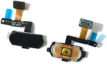 Lysee Mobile Phone Flex Cables - 50pcs For Samsung Galaxy J5 pro J7 pro 2017 J530 J730 Touch ID Fingerprint Sensor Flex Home Menu Button Flex Cable - (Color: Pink)