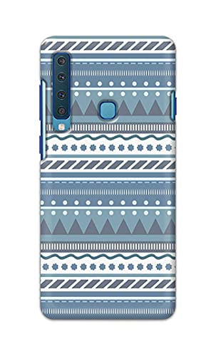 Image of Printed Hard Back Cover Case for Samsung Galaxy A9 2018 Back Cover (Seamless Geometric Tribal Pattern) -1803