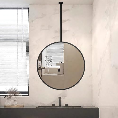 Miroir suspendu au plafond de haute qualité pour entrée chic