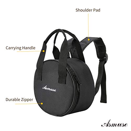 Asmuse Steel Tongue Drum 11 Notes 10 Inch Handpan Drum Percussion Instrument With Song Book,Mallets And Bracket Tonic Sticker Travel Bag For For Yoga Meditation Entertainment Musical Education #TOP2