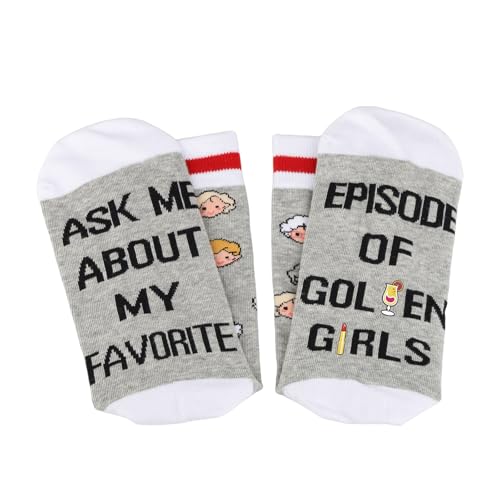 TV Show Inspired Socks Ask Me About My Favorite Episode Of Funny Socks Gift For Fans4