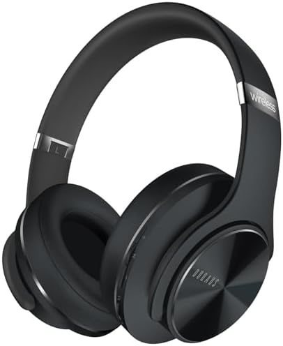 DOQAUS Bluetooth Headphones Over Ear, 9 EQ Mode, 90H Playtime, APP Control