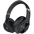 DOQAUS Cuffie Bluetooth Wireless Care 1, [90 Ore Di Ascolto] 3 Modalità EQ, Senza Fili Stereo HiFi Over Ear con Microfono, Bluetooth 5.3 per Viaggio/Ufficio/Telefono/PC