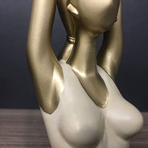 Figura Decorativa Yoga Estatua Yoga Girl Resina miniatura 3