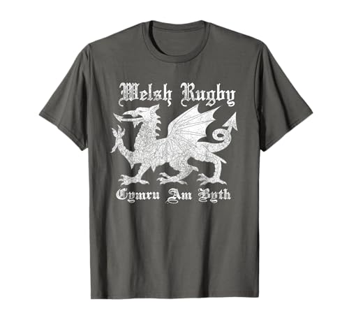Vintage Welsh Rugby Shirt | Wales Rugby Top T-Shirt