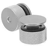 SEWOART 2 Stück Aluminium Befestigungsschrauben mit Antirutsch Silikon für Schweißhelme Ersatz Befestigungselemente für Schweißkopfhalterung Geeignet für Innen- und Außenschweißen